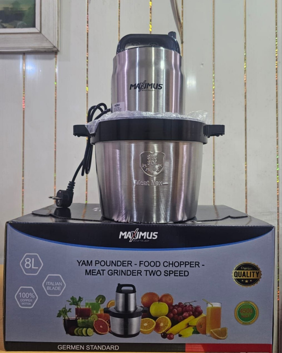 *DURABLE 8LITRES YAM POUNDER /FOOD PROCESSOR....