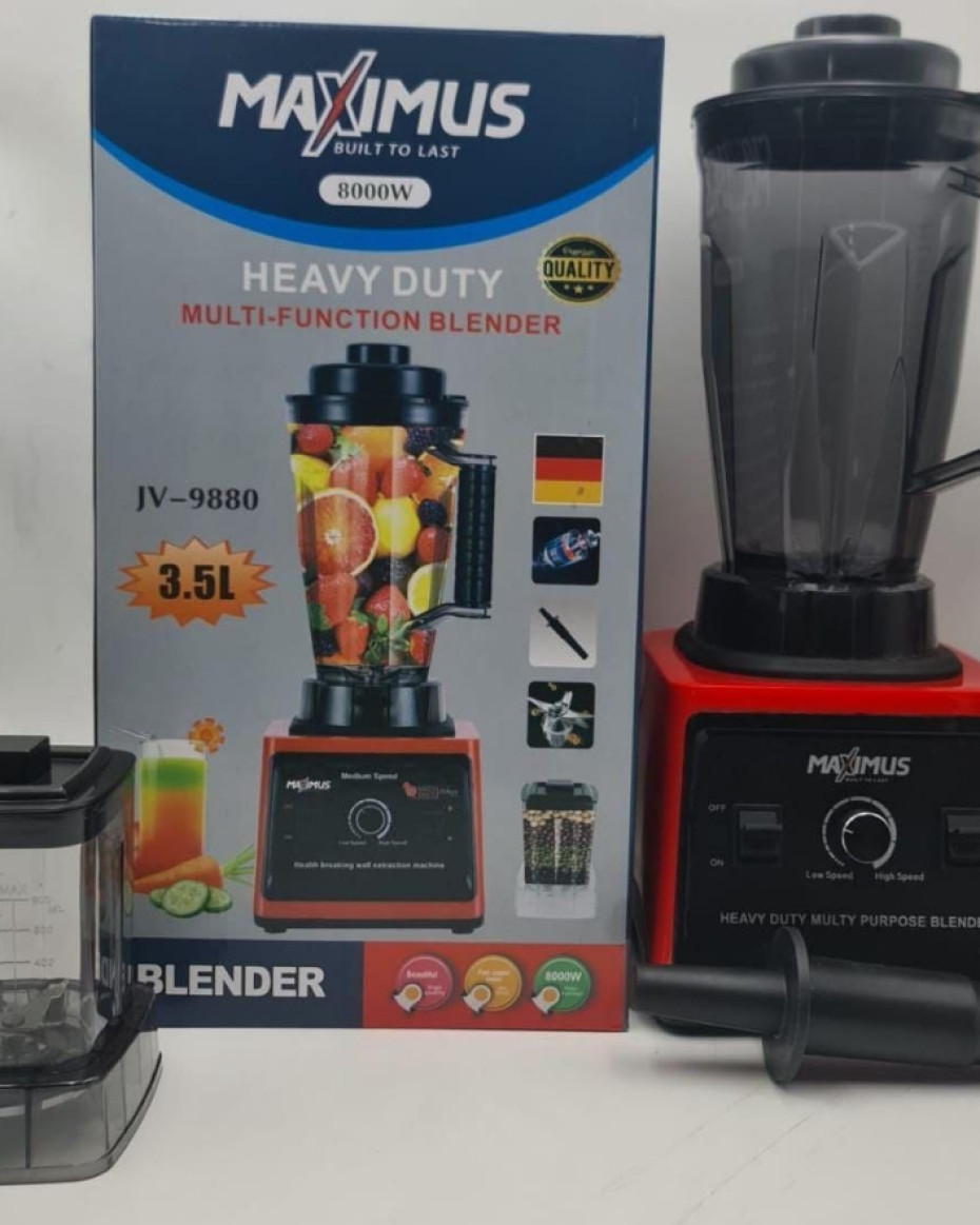 STRONG 8000WATTS MAXIMUS HEAVY DUTY3.5LITRS 2IN1 BLENDER...