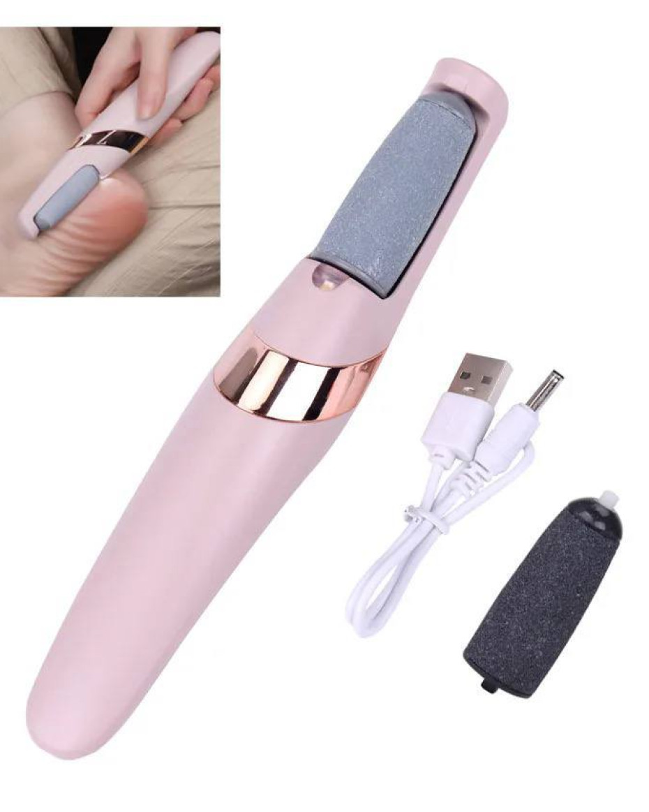 *RECHARGEABLE CALLOUS REMOVER FOR FOOT PEDICURE