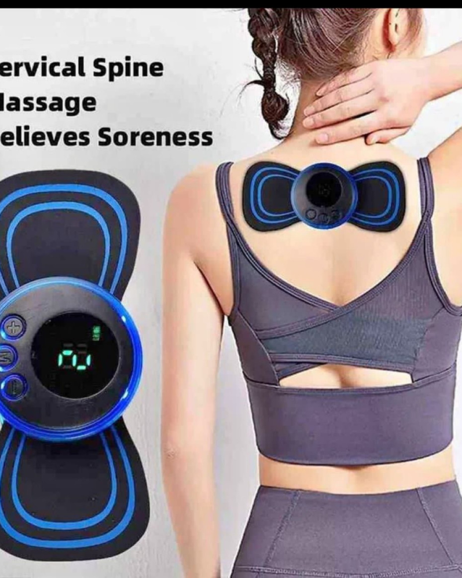 *RECHARGEABLE PORTABLE FULL BODY PULSE/CERVICAL MASSAGER••