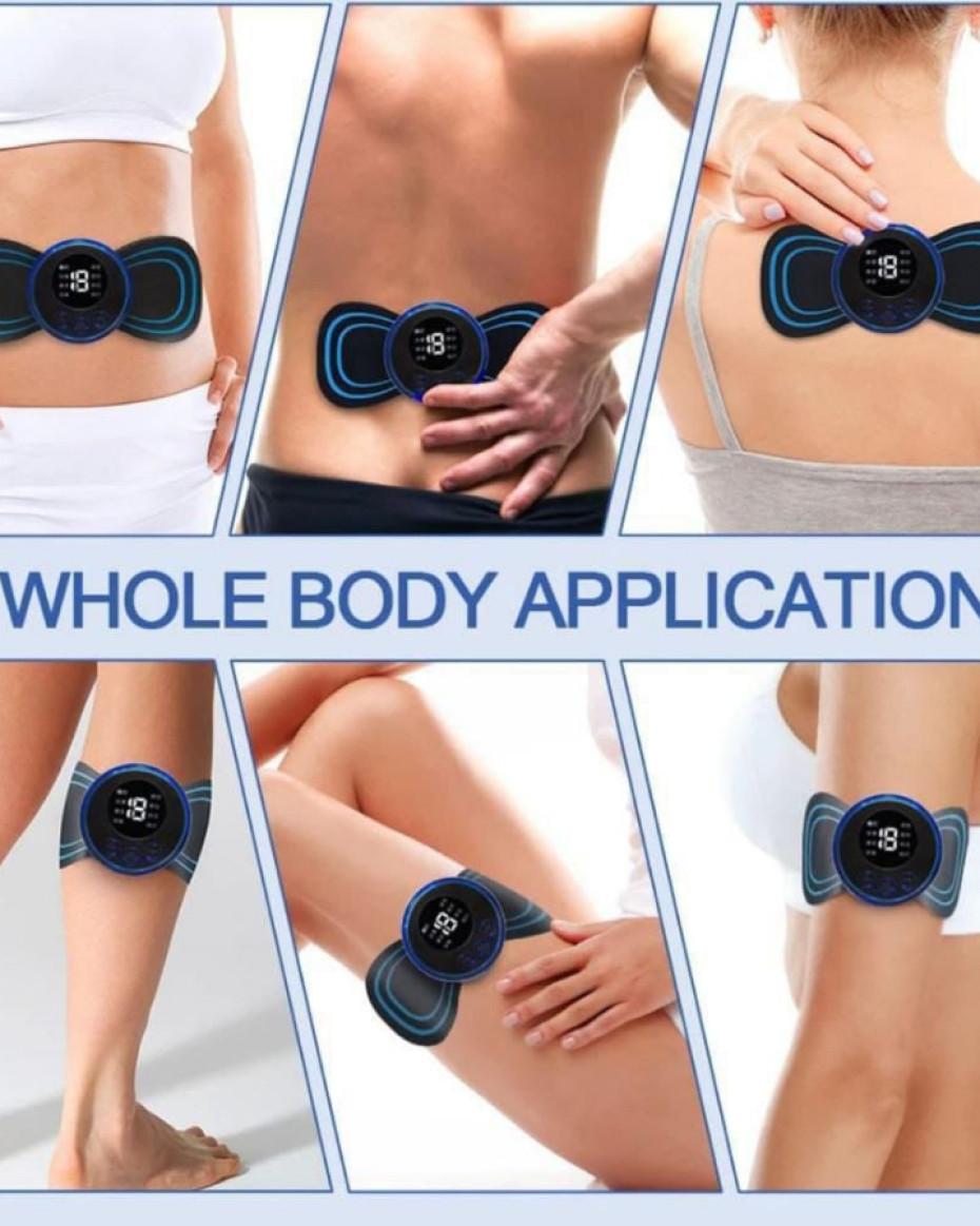 *RECHARGEABLE PORTABLE FULL BODY PULSE/CERVICAL MASSAGER••