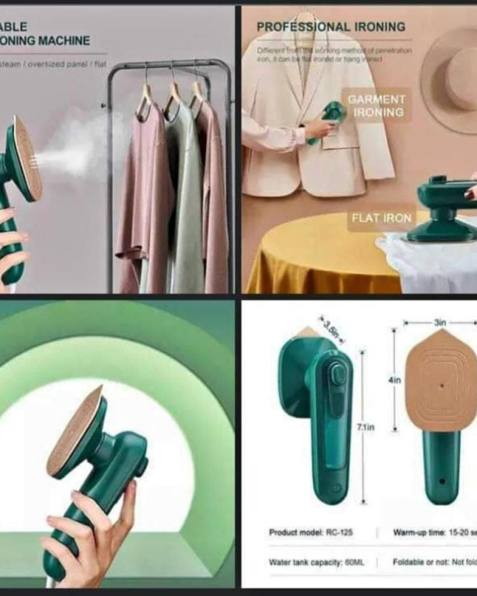 *Portable travel Steam Iron