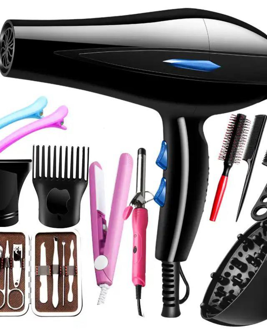 Powerful Hair Dryer With Complete Accessories
