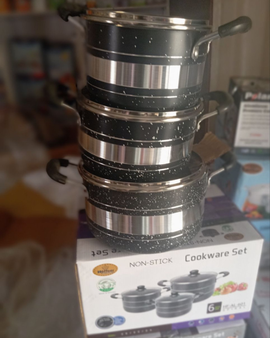 *HF UNIQUE NONSTICK COOKWARE POT SETS