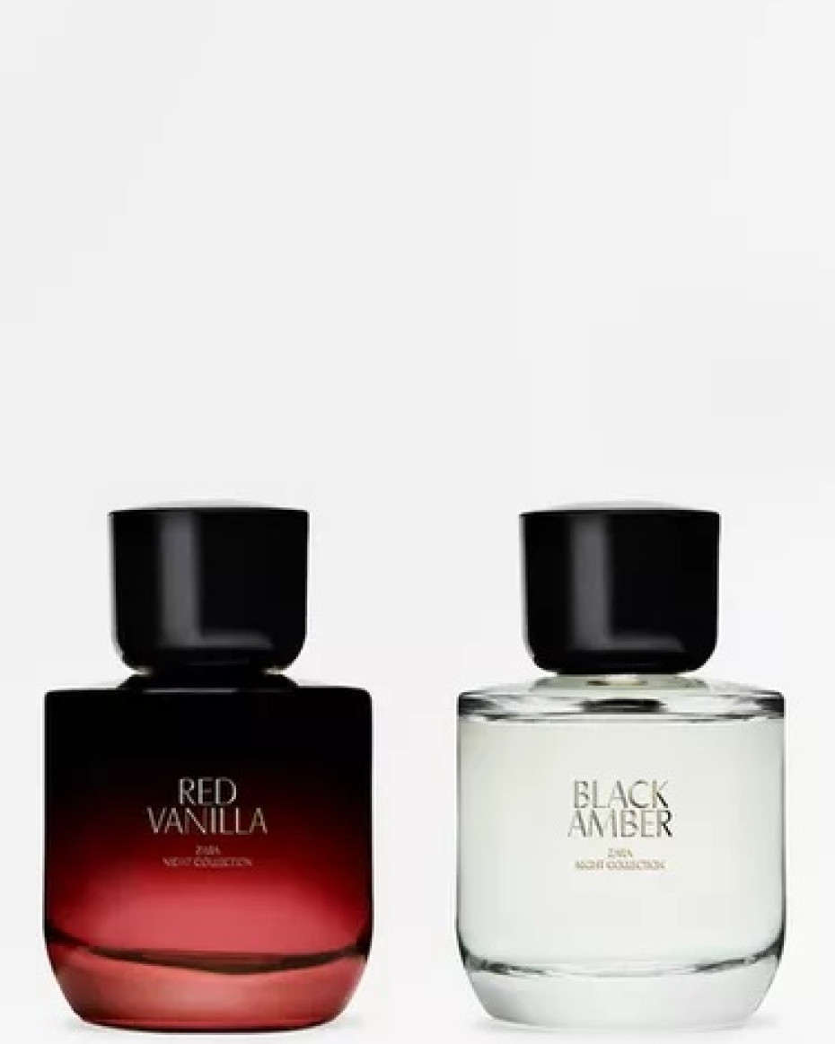 Zara Red Vanilla And Black Amber 2in1